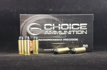 180RNFPL45SCH50 Choice Ammunition Choice Range .45 SCHOFIELD (S&W) 180 GRAIN RNFP HI-TEK COATED LEAD~100% HAND-LOADED!!