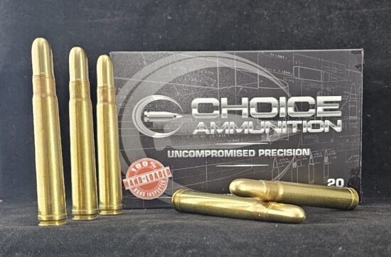350BBS375HH20 Choice Ammunition .375 H&H MAGNUM 350 GRAIN BARNES BANDED SOLID~100% HAND-LOADED!!