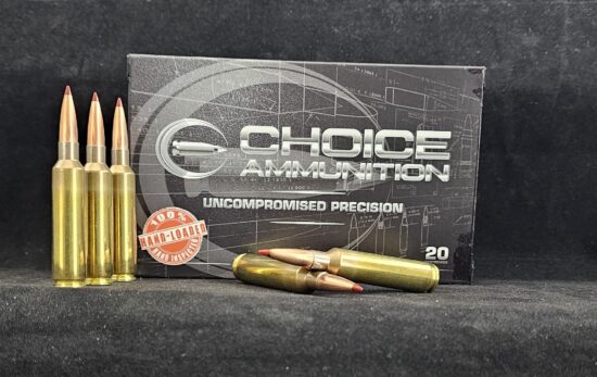 143ELDX6.5284NOR20 Choice Ammunition 6.5MM-284 Norma 147 Grain Hornady ELD-M~100% Hand-Loaded!!