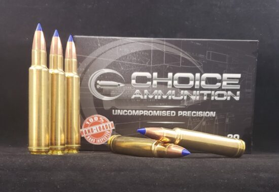 250TTSXLF378WBY20 Choice Ammunition .378 WEATHERBY MAGNUM 250 GRAIN BARNES TTSX (LEAD-FREE)~100% HAND-LOADED!!
