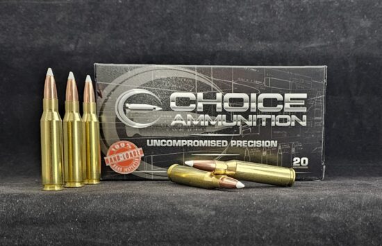140ACCU7MM0820 Choice Ammunition 7MM-08 150 GRAIN NOSLER ACCUBOND~100% HAND-LOADED!!