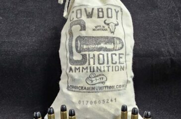 .32-20 WINCHESTER (.32WCF)  115 GRAIN RN “WELLS FARGO BAG” BLACK HI-TEK COATED LEAD COWBOY ACTION~100% HAND LOADED!!