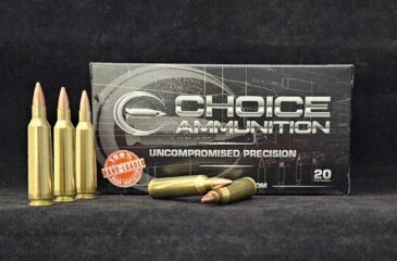 22-250 REMINGTON 77 GRAIN NOSLER HPBT (1:8" twist)~100% HAND LOADED!!