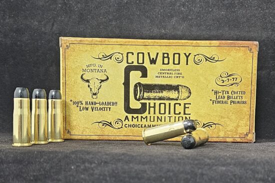 180RNFPL3840WCF50CCB Choice Ammunition .38-40 WCF 180 Grain Hi-Tek Coated RNFP~100% Hand-Loaded!!