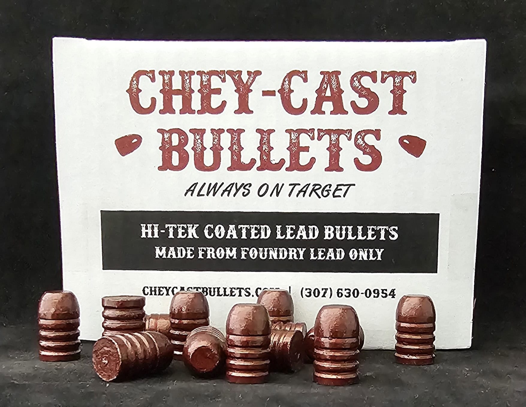 HT50400RNFP Choice Ammunition Chey-Cast 50 Cal (.501) 400gr RNFP with Hi-Tek Super Coat Chey-Cast Bullets by Choice! 1000 ct