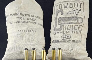 .357 Magnum 125 Grain RNFP HI-TEK Coated Lead “WELLS FARGO BAG” Ammo!~100% Hand Loaded!!