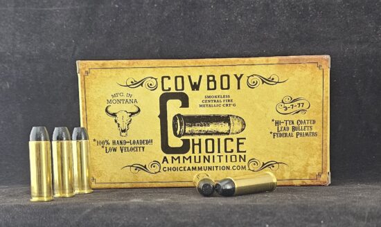 225RNFP41MAG50 Choice Ammunition Cowboy Action .41 Remington Magnum 225 Grain Black Hi-Tek Coated RNFP "Cowboy Choice"~100% Hand-Loaded!!