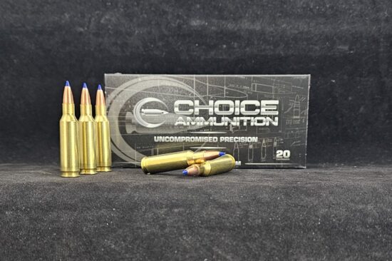 55TTSXLF224VALK20 Choice Ammunition .224 VALKYRIE 55 Grain Barnes TTSX (Lead Free)~100% HAND-LOADED!!