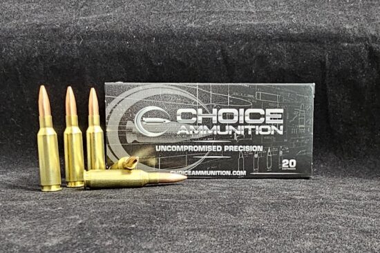 77NOSCC224VALK20 .224 VALKYRIE 77 GRAIN NOSLER CUSTOM COMPETITION~100% HAND-LOADED!!
