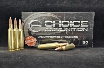 70ACCU22CREED20 Choice Ammunition .22 Creedmoor 70 Grain Nosler AccuBond~100% Hand-Loaded!!