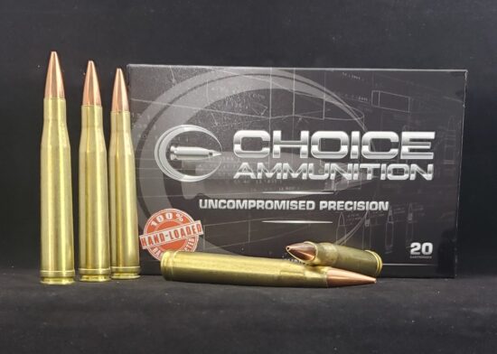 168VLDH300HH20 Choice Ammunition (1) .300 H&H Magnum 168 Grain Berger VLD-H~100% Hand-Loaded!!