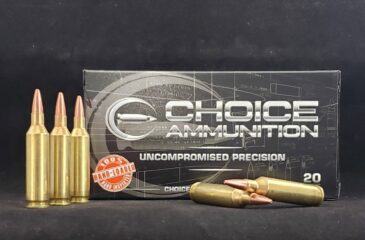 70TSXLF22CREED20 Choice Ammunition .22 Creedmoor 70 Grain Barnes TSX (lead-free ammunition)~100% Hand-Loaded!!