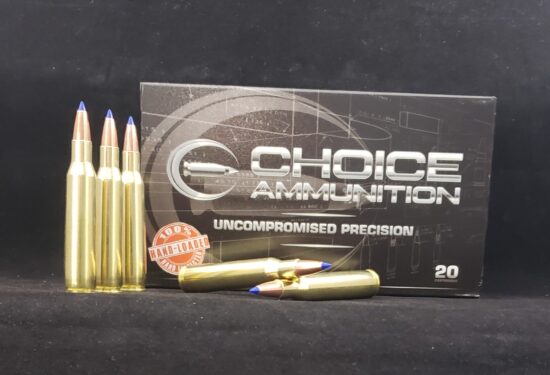 80TTSXLF257ROB20 Choice Ammunition .257 Roberts 80 Grain BARNES TTSX (LEAD FREE)~100% HAND-LOADED!!