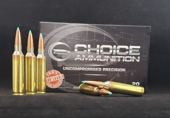 170HHT7MMPRC Choice Ammunition Hunting 7MM PRC 170 GRAIN HAMMER HUNTER (TIPPED)~100% HAND-LOADED!!