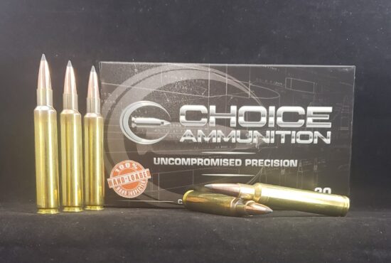 168ABLR280AI20 Choice Ammunition .280 Ackley Improved 168 Grain Nosler AccuBond Long Range (ABLR)~100% Hand-Loaded!!