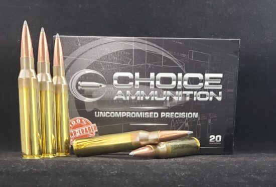 300ABLR338LAP20 Choice Ammunition Choice Hunting .338 Lapua Magnum 300 Grain Nosler AccuBond Long Range (ABLR)-Match Grade Brass~100% Hand Loaded !!