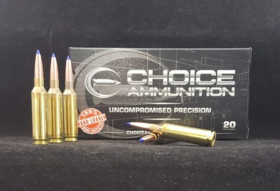 95LRXLF6MMCREED20 Choice Ammunition Choice Hunting 6MM Creedmoor 95 Grain Barnes LRX (Lead Free)~100% HAND-LOADED!!